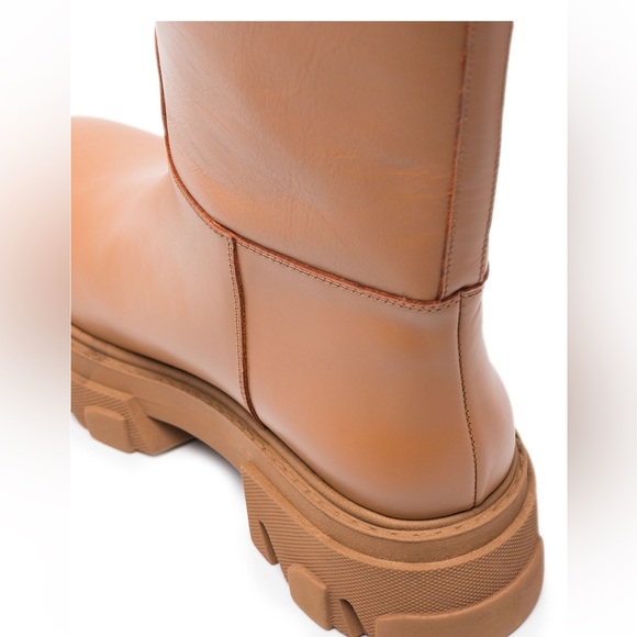 Giaborghini x Pernile Teisbaek 07 leather knee-high boots - Picture 3 of 11